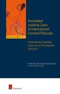 Cover: Annotated Leading Cases of International Criminal Tribunals - volume 44 - Intersentia Ltd