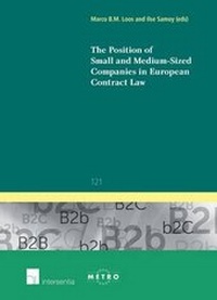 Enlarge image Cover: The Position of Small and Medium-sized Enterprises in European Contract Law - Intersentia Ltd