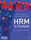 Cover: Human Resource Management in Context - Red Globe Press