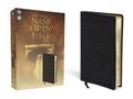 Cover: NASB, Zondervan NASB Study Bible, Bonded Leather, Black, Red Letter - Zondervan