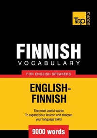 Abbildung von: Finnish vocabulary for English speakers - 9000 words - T&p Books