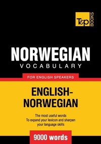 Abbildung von: Norwegian vocabulary for English speakers - 9000 words - T&p Books