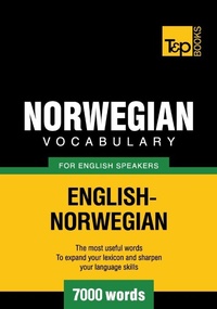 Abbildung von: Norwegian vocabulary for English speakers - 7000 words - T&p Books