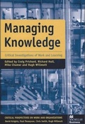 Cover: Managing Knowledge - Palgrave Macmillan