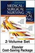 Cover: Medical-Surgical Nursing - Two Volume Text and Virtual Clinical Excursions Online Package - Mosby