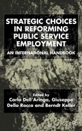 Cover: Strategic Choices in Reforming Public Service Employment - Palgrave Macmillan