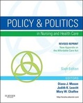 Cover: Policy and Politics in Nursing and Healthcare - Revised Reprint - Elsevier