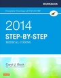 Cover: Workbook for Step-by-Step Medical Coding, 2014 Edition - E-Book - Saunders