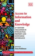 Cover: Access to Information and Knowledge - Edward Elgar Publishing