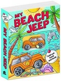 Cover: My Beach Jeep Fold-out Track Book - Brimax