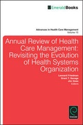 Cover: Annual Review of Health Care Management - Emerald Group Publishing Limited