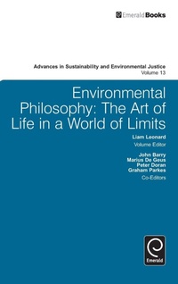 Enlarge image Cover: Environmental Philosophy - Emerald Group Publishing Limited