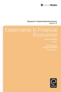 Cover: Experiments in Financial Economics - Emerald Publishing Limited