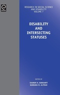Cover: Disability and Intersecting Statuses - Emerald Group Publishing Limited