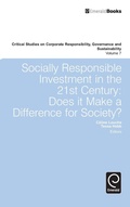Cover: Socially Responsible Investment in the 21st Century - Emerald Group Publishing Limited