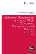 Cover: Adolescent Experiences and Adult Work Outcomes - Emerald Publishing Limited