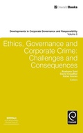 Cover: Ethics, Governance and Corporate Crime - Emerald Group Publishing Limited