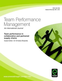 Enlarge image Cover: Team Performance in Collaborative and Partnered Supply Chains - Emerald Group Publishing Limited