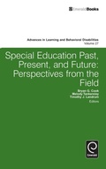 Cover: Special education past, present, and future - Emerald Group Publishing Limited