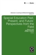 Cover: Special education past, present, and future - Emerald Publishing Limited
