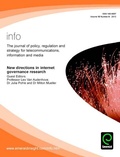 Cover: New directions in Internet governance research - Emerald Group Publishing Limited