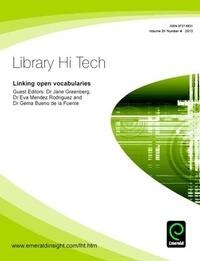 Enlarge image Cover: Linking Open Vocabularies - Emerald Group Publishing Limited