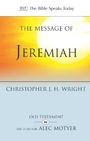 Cover: The Message of Jeremiah - Inter-Varsity Press