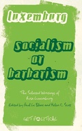 Cover: Rosa Luxemburg: Socialism or Barbarism - Pluto Press