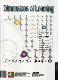 Enlarge image Cover: Dimensions of Learning - Hawker Brownlow Education Pty Ltd