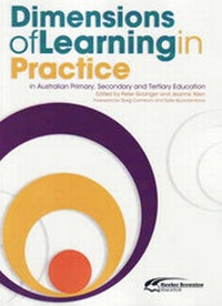 Enlarge image Cover: Dimensions of Learning in Practice in Australian Primary, Secondary and Tertiary Education - Hawker Brownlow Education Pty Ltd
