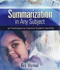 Cover: Summarization in Any Subject - Hawker Brownlow Education Pty Ltd