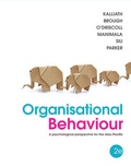 Cover: Organisational Behaviour - McGraw-Hill Education / Australia