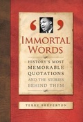Cover: Immortal Last Words - Quercus Publishing