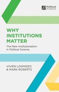 Cover: Why Institutions Matter - Red Globe Press