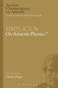 Cover: Simplicius: On Aristotle Physics 7 - Bloomsbury Academic