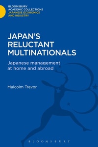 Enlarge image Cover: Japan's Reluctant Multinationals - Bloomsbury Academic