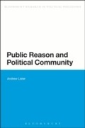 Cover: Public Reason and Political Community - Bloomsbury Academic