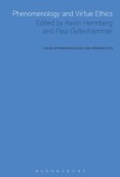 Cover: Phenomenology and Virtue Ethics - Bloomsbury Academic