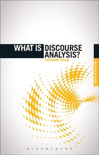 Enlarge image Cover: What is Discourse Analysis? - Bloomsbury Academic