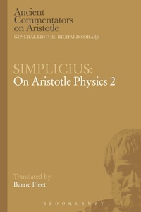 Enlarge image Cover: Simplicius: On Aristotle Physics 2 - Bloomsbury Academic