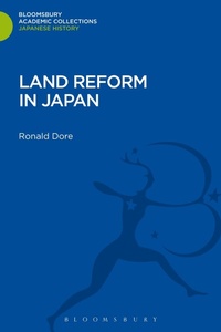 Enlarge image Cover: Land Reform in Japan - Bloomsbury Academic