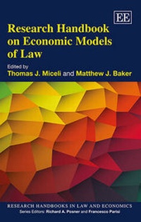 Enlarge image Cover: Research Handbook on Economic Models of Law - Edward Elgar Publishing