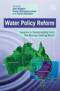 Enlarge image Cover: Water Policy Reform - Edward Elgar Publishing