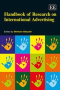 Cover: Handbook of Research on International Advertising - Edward Elgar Publishing