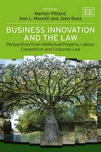 Enlarge image Cover: Business Innovation and the Law - Edward Elgar Publishing
