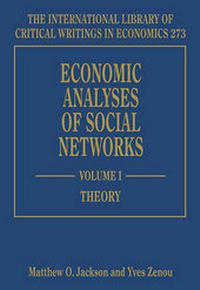 Enlarge image Cover: Economic Analyses of Social Networks - Edward Elgar Publishing