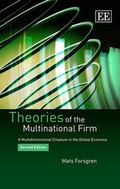 Cover: Theories of the Multinational Firm - Edward Elgar Publishing