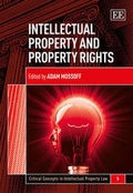 Cover: Intellectual Property and Property Rights - Edward Elgar Publishing