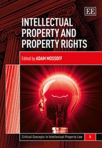 Enlarge image Cover: Intellectual Property and Property Rights - Edward Elgar Publishing