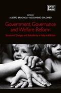 Cover: Government, Governance and Welfare Reform - Edward Elgar Publishing